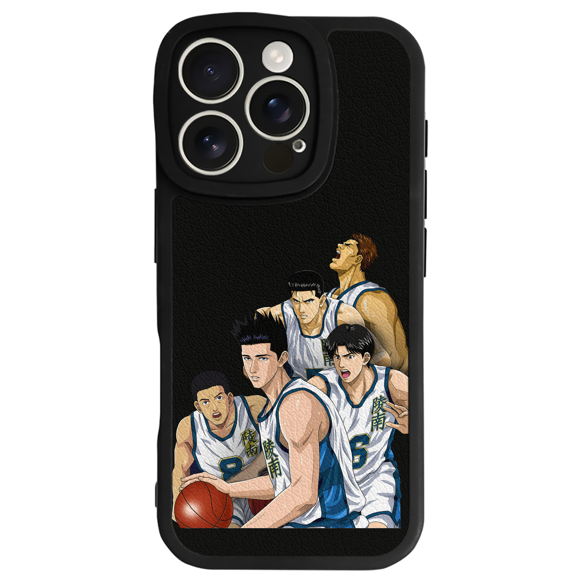（画像用） SLAM DUNK／スラムダンク 【iPhone 16シリーズ対応】シリコンスマホケース（レザー調） 材質：シリコン